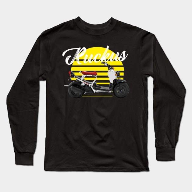 HONDA RUCKUS T-SHIRT Long Sleeve T-Shirt by Cult Classics